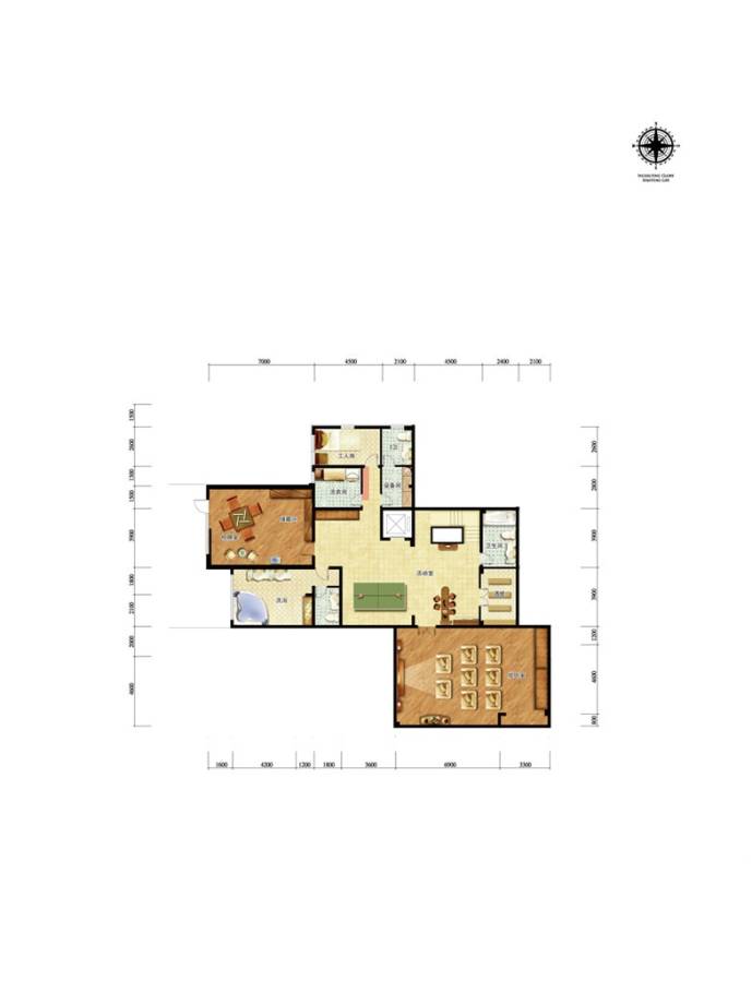 威高乾和院普通住宅851.7㎡户型图