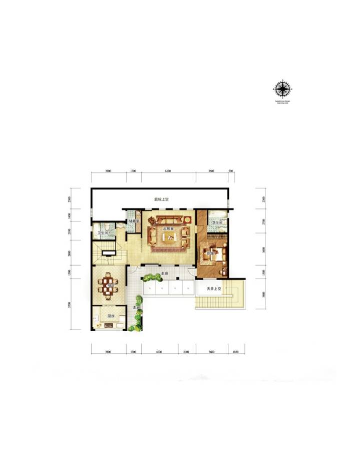 威高乾和院普通住宅453㎡户型图