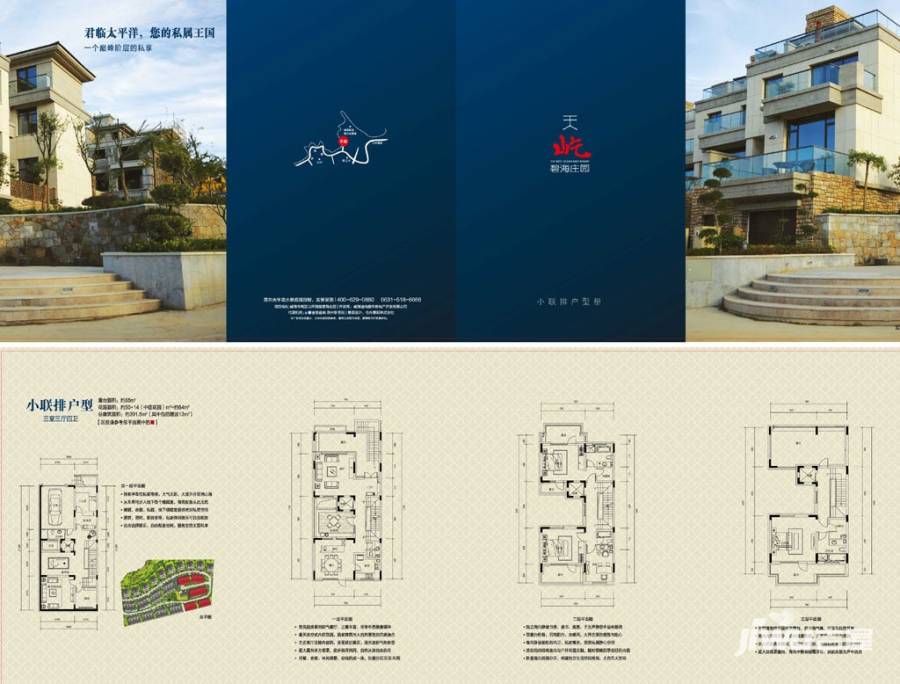 碧海嘉园3室3厅4卫391.5㎡户型图