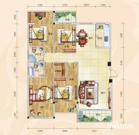 福盛家园4室2厅2卫142㎡户型图