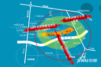 大汉资江城位置交通图