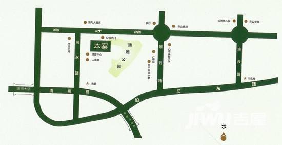 海盟潇湘豪庭位置交通图图片