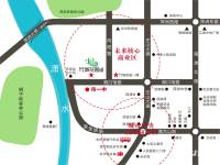 竹城花园位置交通图图片