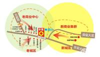 湘府湘城位置交通图图片